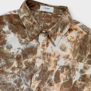 CELINE acid wash corduroy shirt